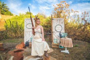 Fusión Western con colores otoñales